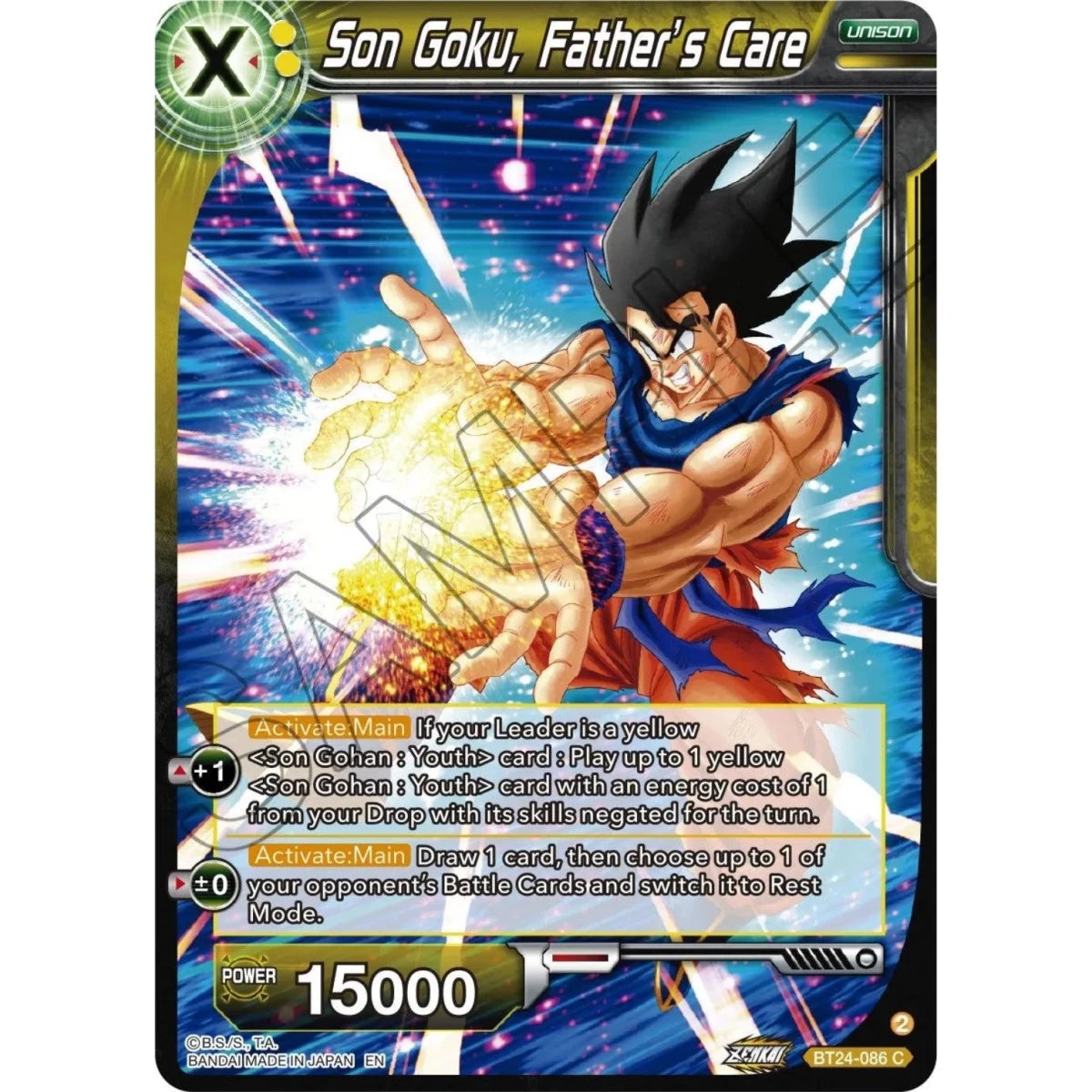 Son Goku, Father's Care (BT24-086) (Beyond Generations) in Malta | LAB7
