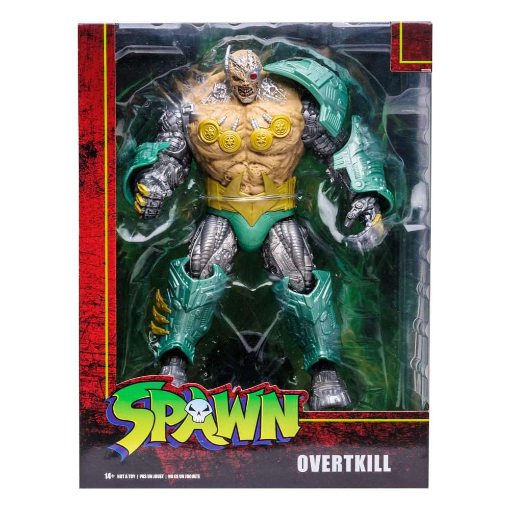 McFarlane Spawn Megafig Action Figure Overtkill 30 cm by LAB7 Malta, Europe