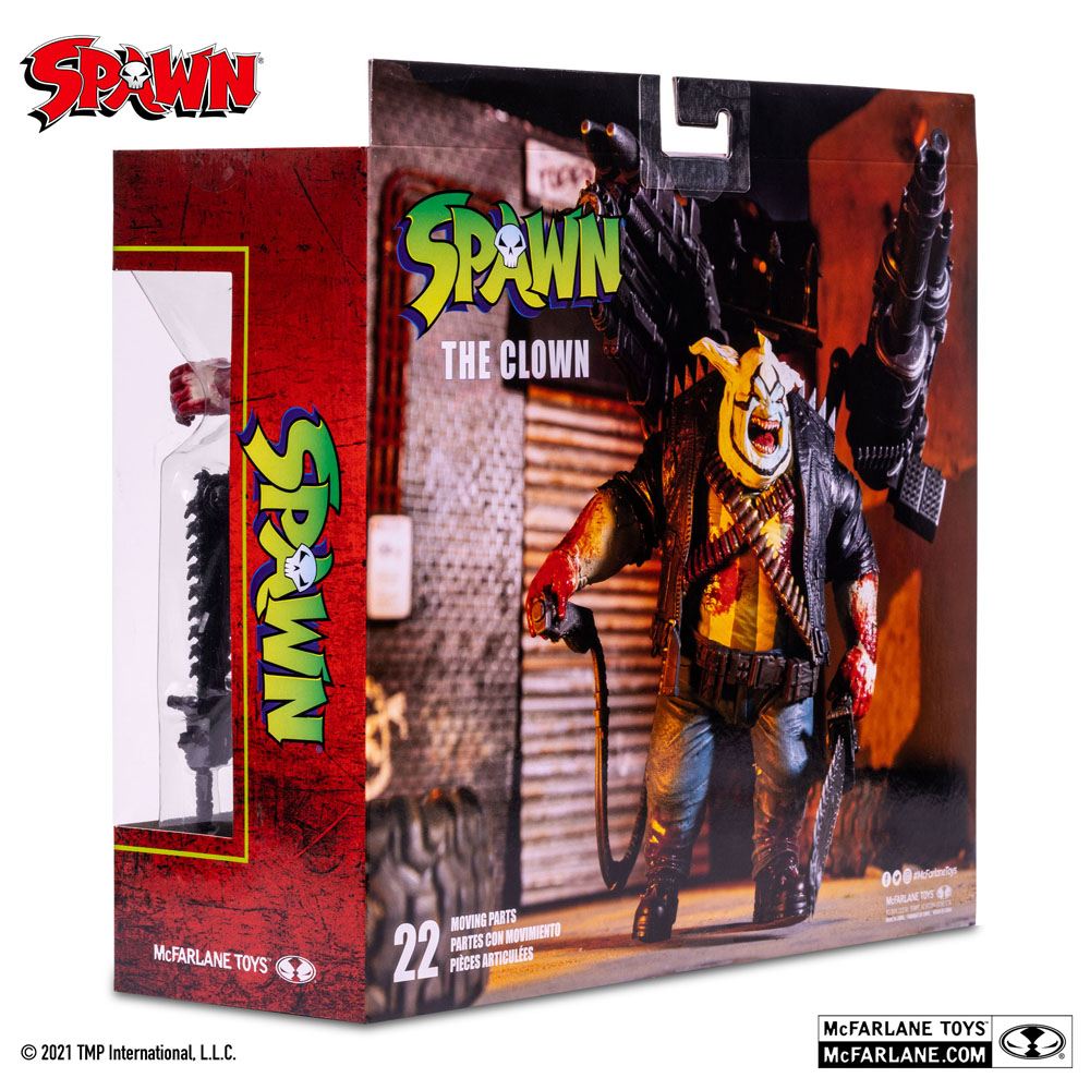 McFarlane Spawn The Clown Bloody Deluxe Action Figure McFarlane 18cm by LAB7 Malta, Europe