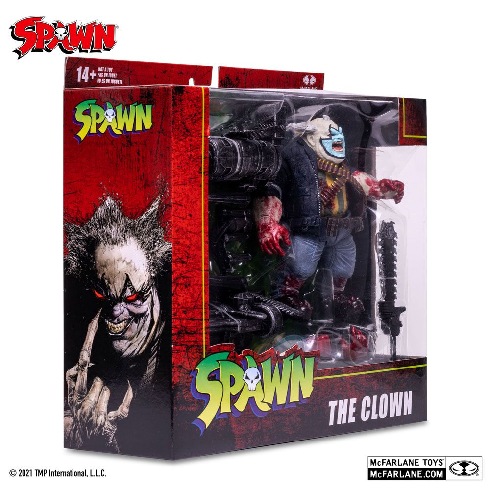 McFarlane Spawn The Clown Bloody Deluxe Action Figure McFarlane 18cm by LAB7 Malta, Europe