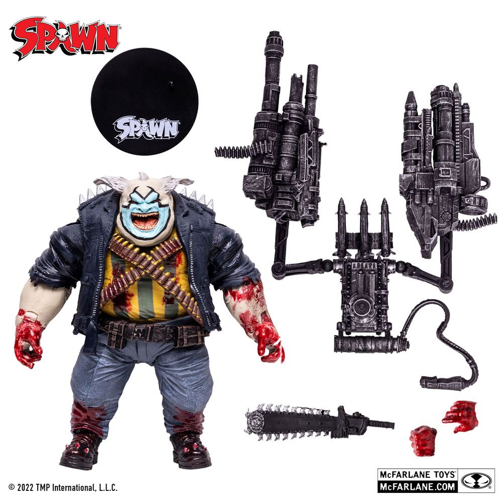McFarlane Spawn The Clown Bloody Deluxe Action Figure McFarlane 18cm by LAB7 Malta, Europe