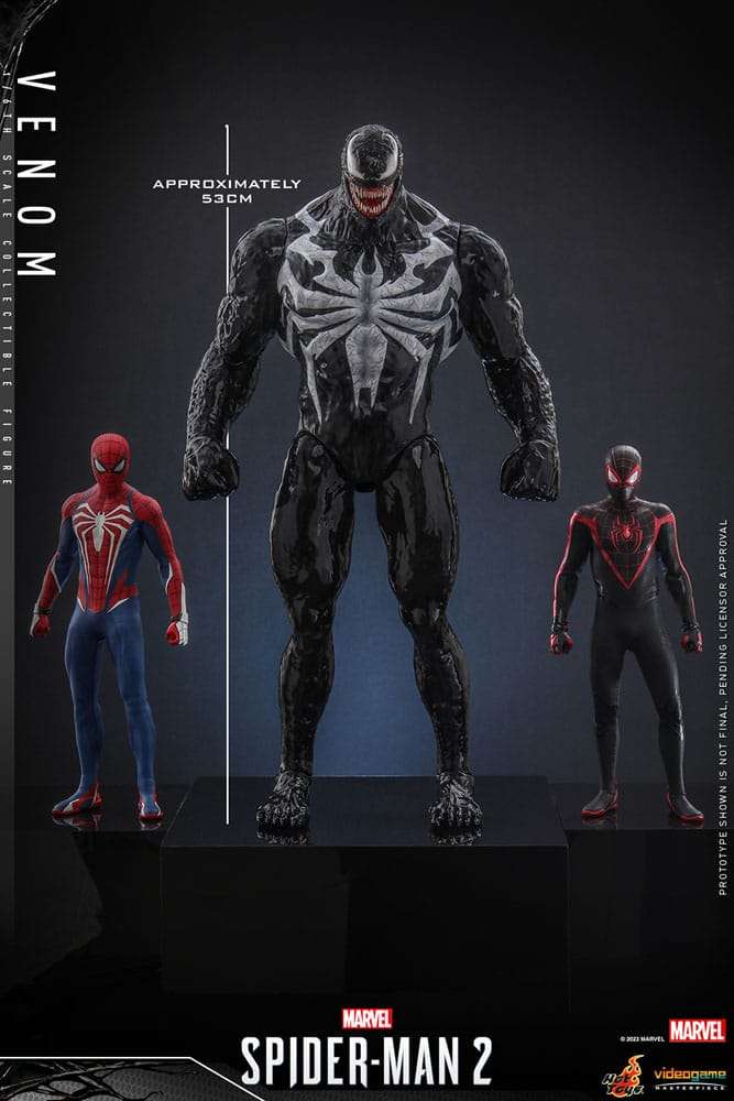 Hot Toys Spider - Man 2 Videogame Masterpiece Action Figure 1/6 Venom 53 cm by LAB7 Malta, Europe