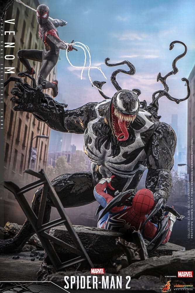 Hot Toys Spider - Man 2 Videogame Masterpiece Action Figure 1/6 Venom 53 cm by LAB7 Malta, Europe