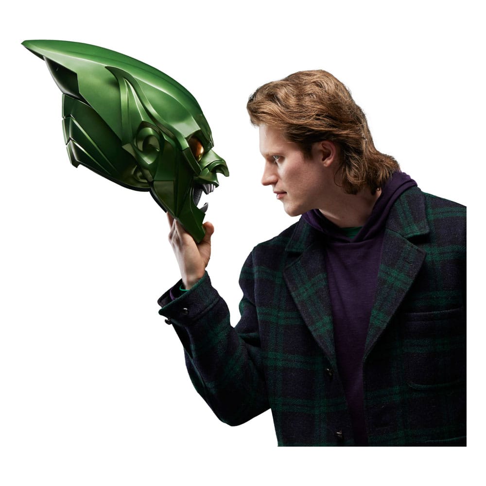 Hasbro Spider - Man: No Way Home – Marvel Legends Green Goblin Premium Helmet by LAB7 Malta, Europe