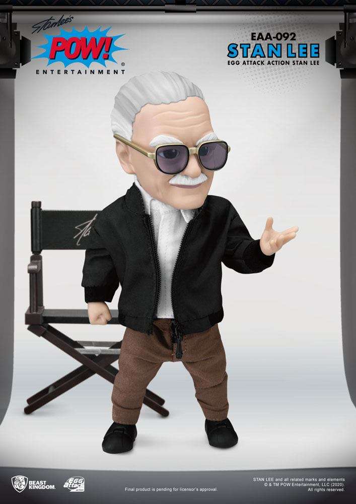 Beast Kingdom Stan Lee Egg Attack Action Figure Stan Lee 16 cm by LAB7 Malta, Europe