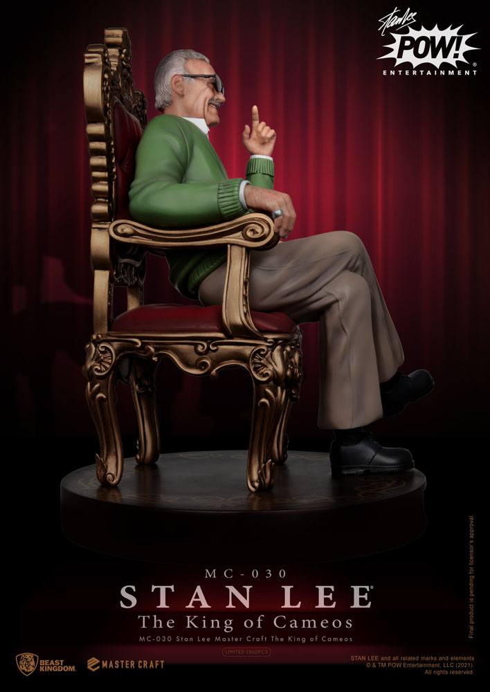 Stan Lee Master Craft Statue The King of Cameos 33 cm in Malta | LAB7
