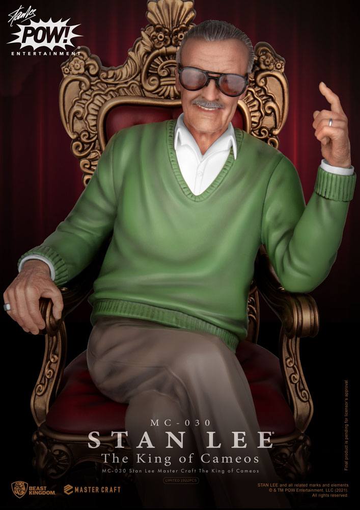 Stan Lee Master Craft Statue The King of Cameos 33 cm in Malta | LAB7