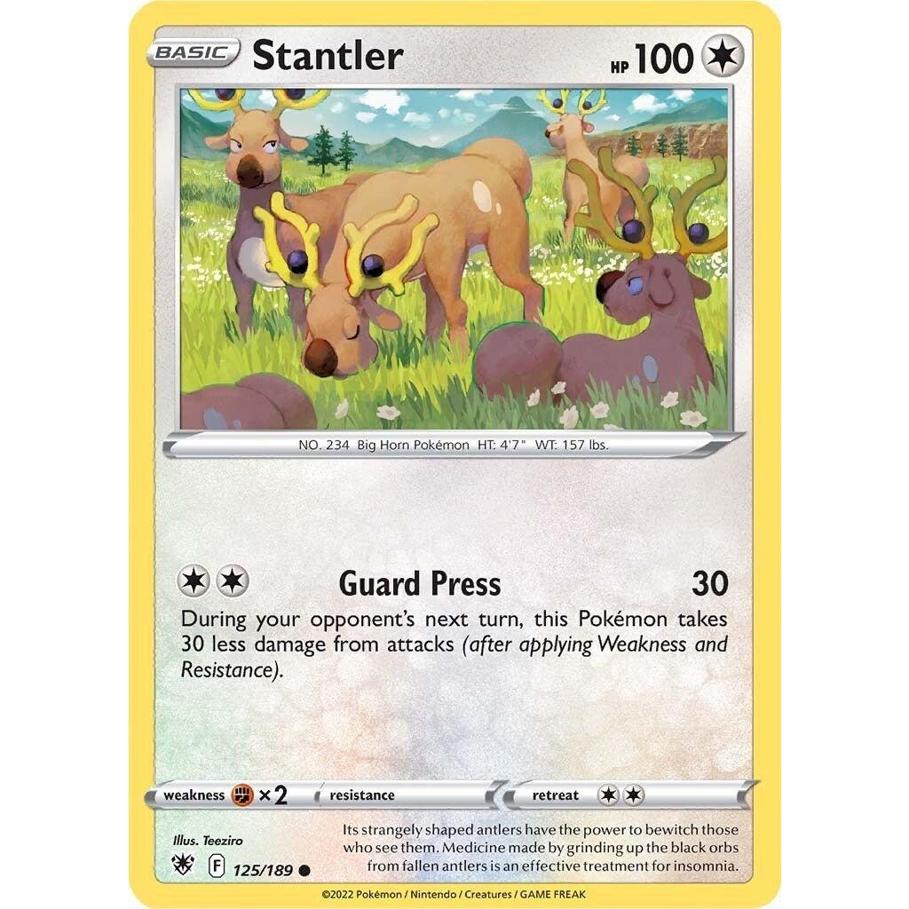 The Pokemon Company Stantler (125/189) (SWSH10: Astral Radiance) by LAB7 Malta, Europe