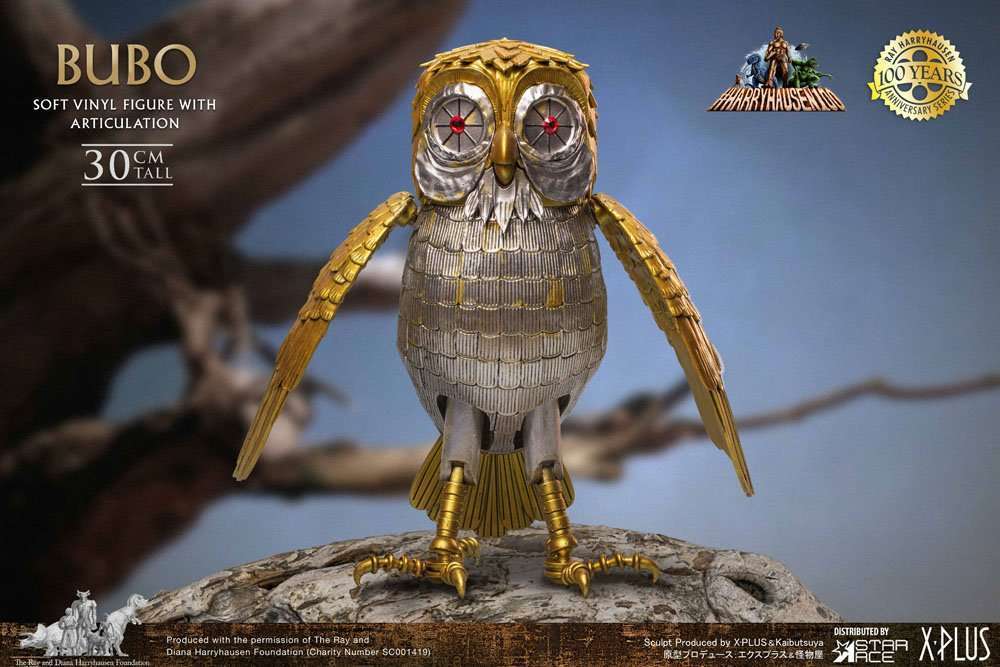 LAB7 Star Ace Toys Clash of the Titans Gigantic Soft Vinyl Statue Ray Harryhausens Bubo Deluxe Ver. 30 cm by LAB7 Malta, Europe