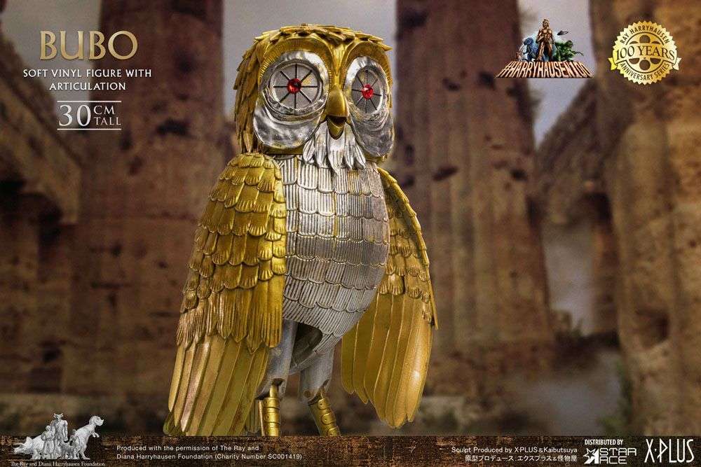 LAB7 Star Ace Toys Clash of the Titans Gigantic Soft Vinyl Statue Ray Harryhausens Bubo Deluxe Ver. 30 cm by LAB7 Malta, Europe