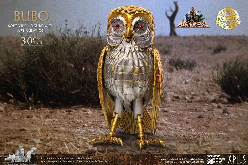 LAB7 Star Ace Toys Clash of the Titans Gigantic Soft Vinyl Statue Ray Harryhausens Bubo Deluxe Ver. 30 cm by LAB7 Malta, Europe