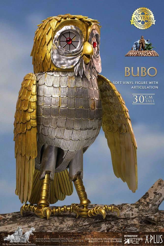 LAB7 Star Ace Toys Clash of the Titans Gigantic Soft Vinyl Statue Ray Harryhausens Bubo Deluxe Ver. 30 cm by LAB7 Malta, Europe