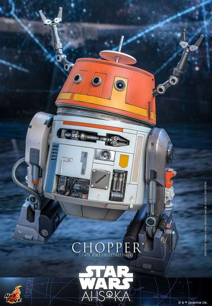 Hot Toys Star Wars: Ahsoka Action Figure 1/6 Chopper 18 cm by LAB7 Malta, Europe
