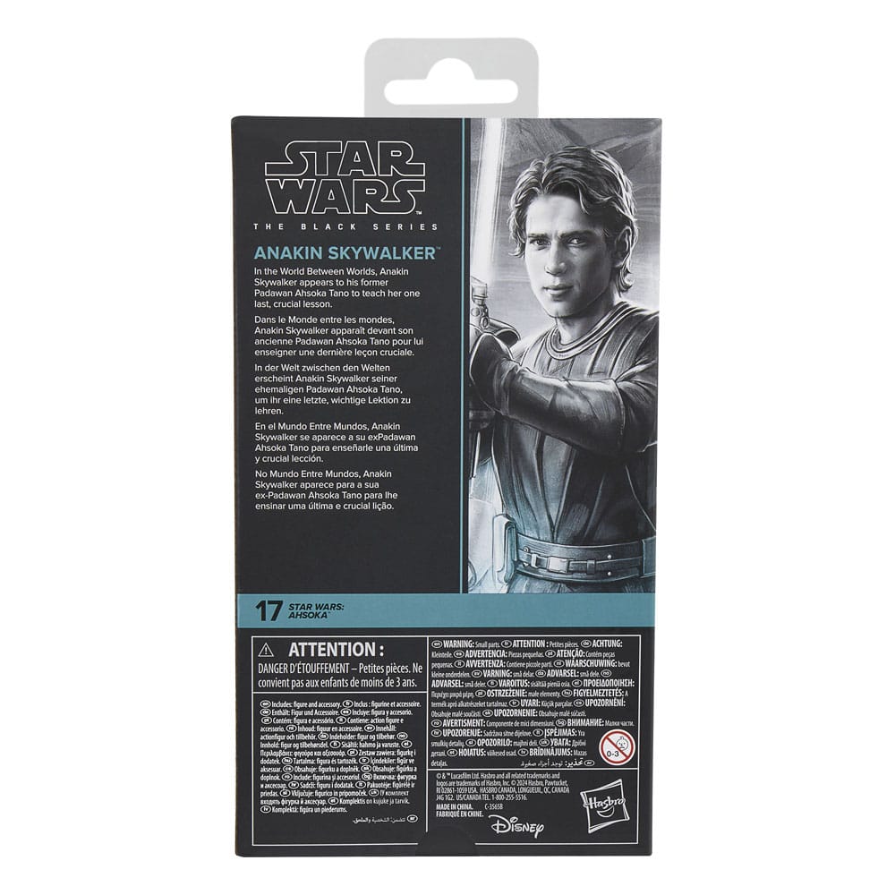 Hasbro Star Wars Ahsoka – Anakin Skywalker Black Series Figure (15cm) by LAB7 Malta, Europe