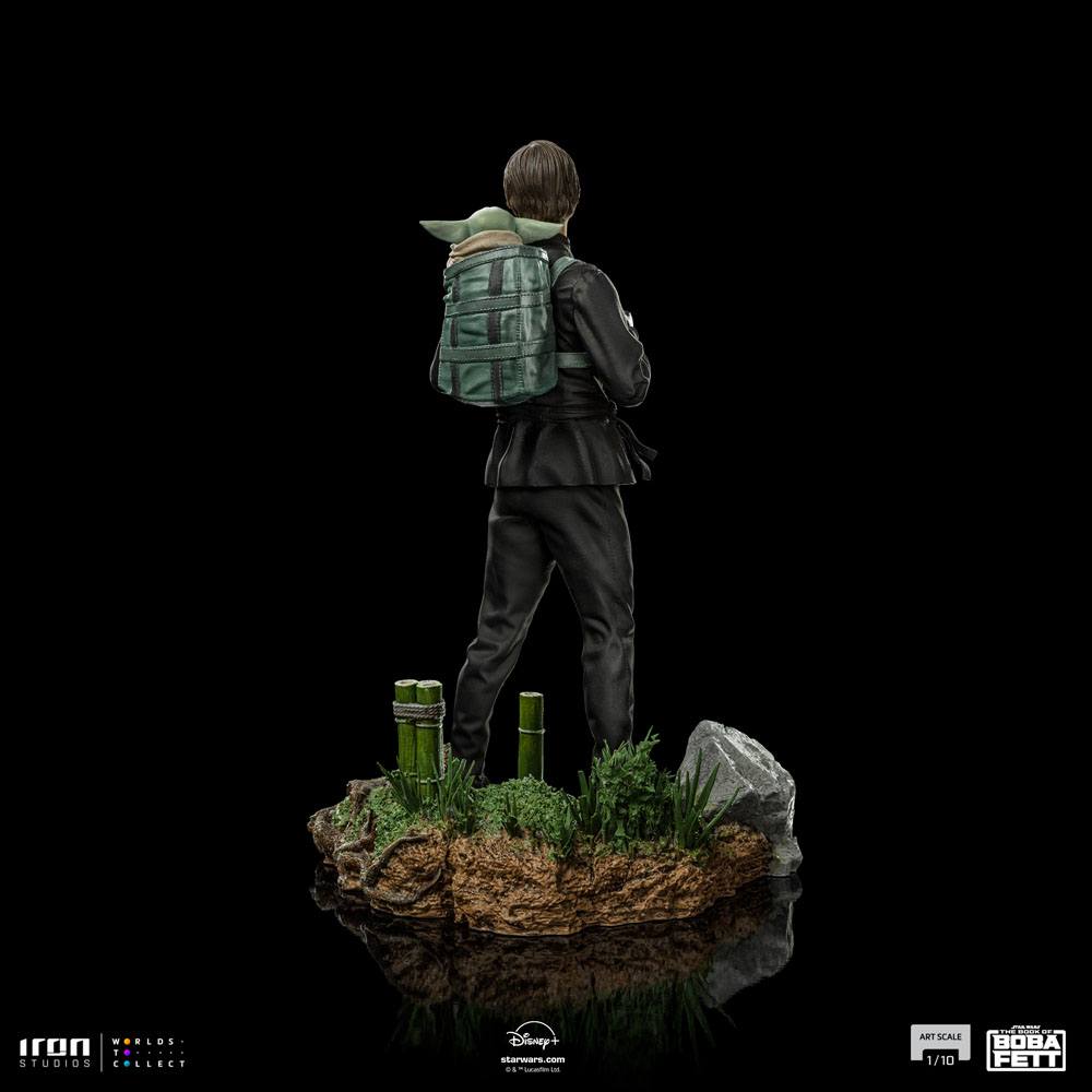 Iron Studios Star Wars Book of Boba Fett Art Scale Statue 1/10 Luke Skywalker & Grogu Training by LAB7 Malta, Europe