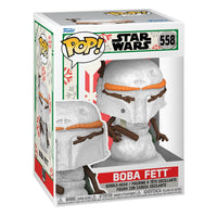 Funko Star Wars: Holiday - Boba Fett Snowman Pop! 558 by LAB7 Malta, Europe