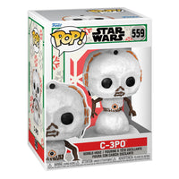 Funko Star Wars: Holiday - C - 3PO Snowman Pop! 559 by LAB7 Malta, Europe