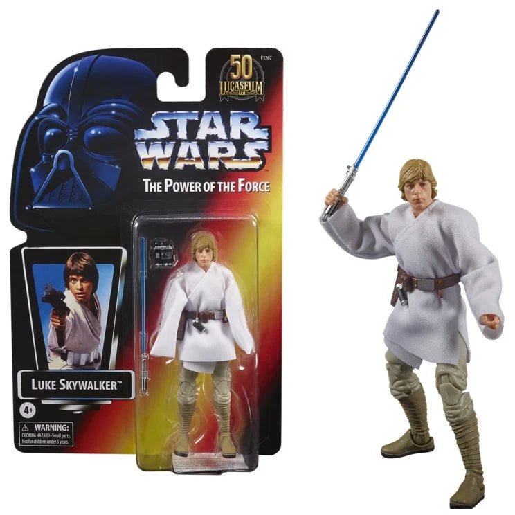 Hasbro Star Wars Luke Skywalker Figurine - Power of the Force 15cm by Hasbro by LAB7 Malta, Europe