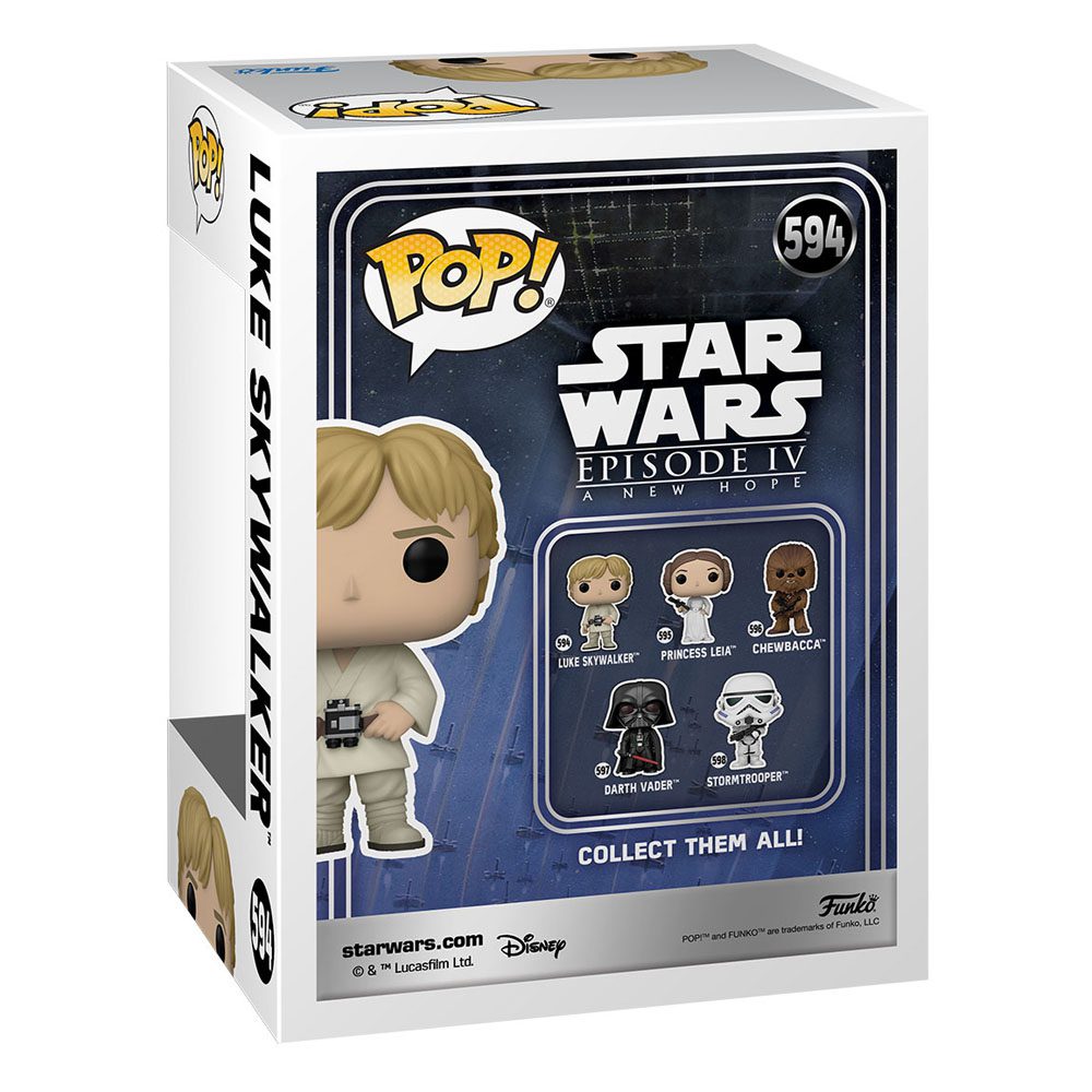 Funko Funko Star Wars Luke Skywalker New Classics POP Figure 9cm by LAB7 Malta, Europe