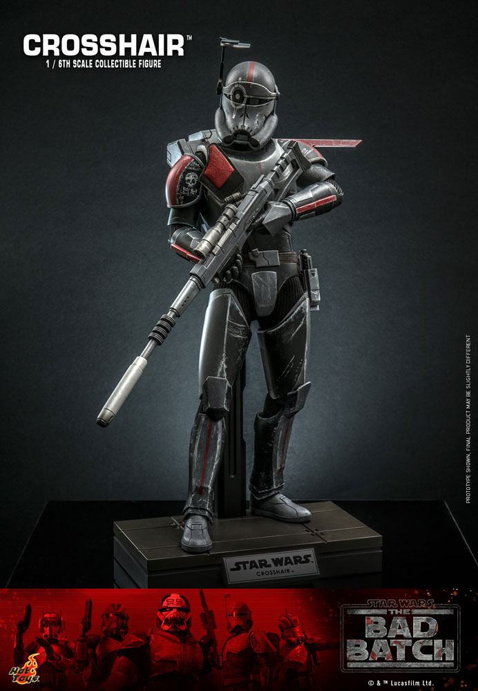 Hot Toys Star Wars: The Bad Batch Action Figure 1/6 Crosshair 30 cm by LAB7 Malta, Europe