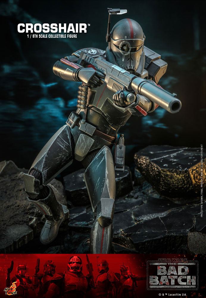 Hot Toys Star Wars: The Bad Batch Action Figure 1/6 Crosshair 30 cm by LAB7 Malta, Europe