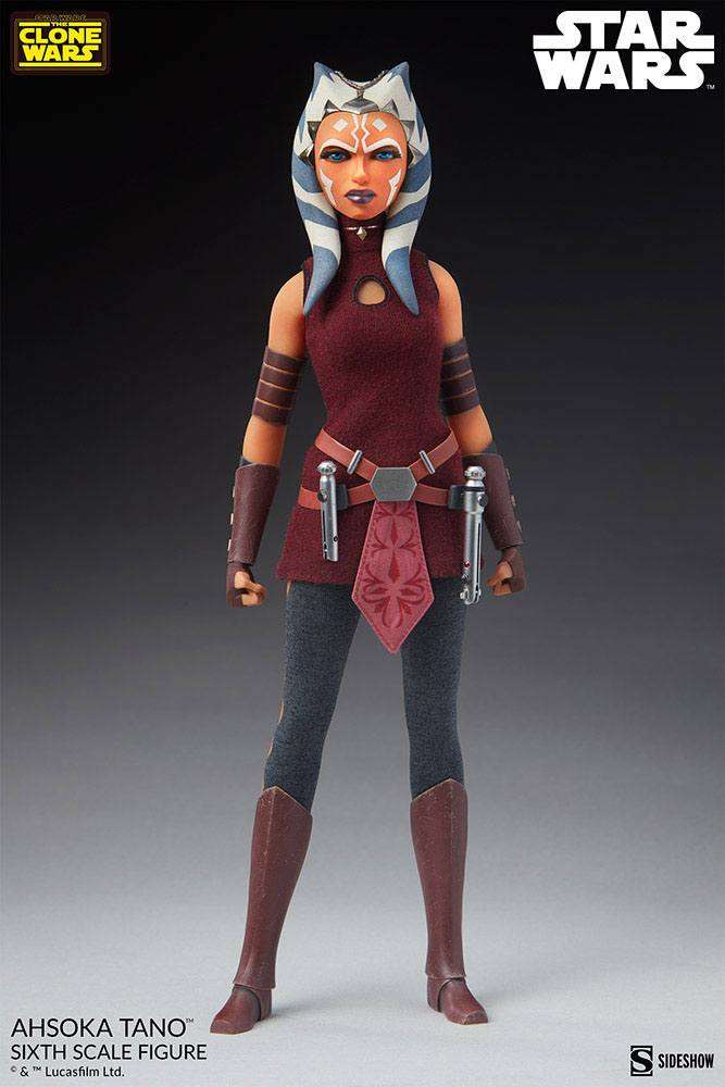 Sideshow Star Wars The Clone Wars Action Figure 1/6 Ahsoka Tano 27 cm by LAB7 Malta, Europe