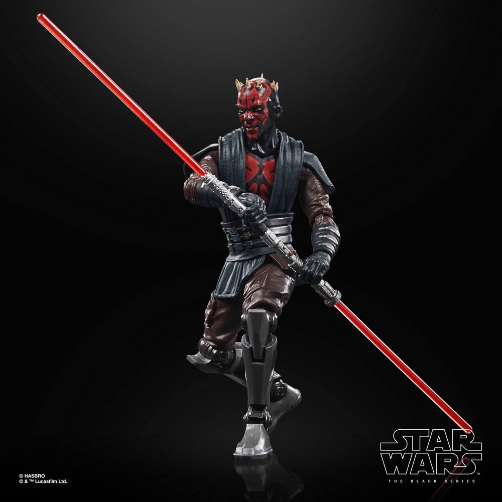 Hasbro Star Wars: The Clone Wars Black Series Action Fig '22 Darth Maul by LAB7 Malta, Europe