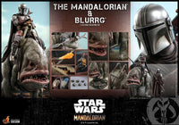 Hot Toys Star Wars The Mandalorian Action Figure 2 - Pack 1/6 The Mandalorian & Blurrg 37 cm by LAB7 Malta, Europe