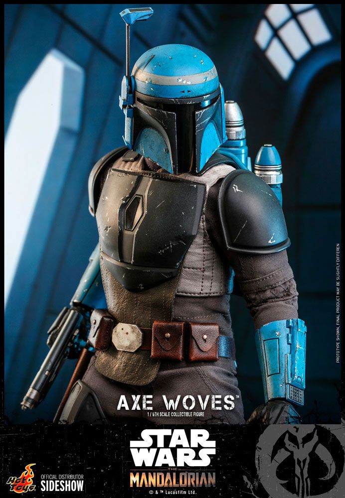 Hot Toys Star Wars The Mandalorian Axe Woves 1/6 Scale Action Figure by LAB7 Malta, Europe