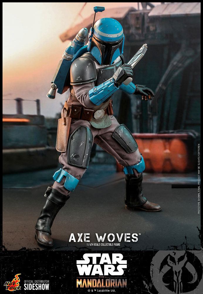 Hot Toys Star Wars The Mandalorian Axe Woves 1/6 Scale Action Figure by LAB7 Malta, Europe