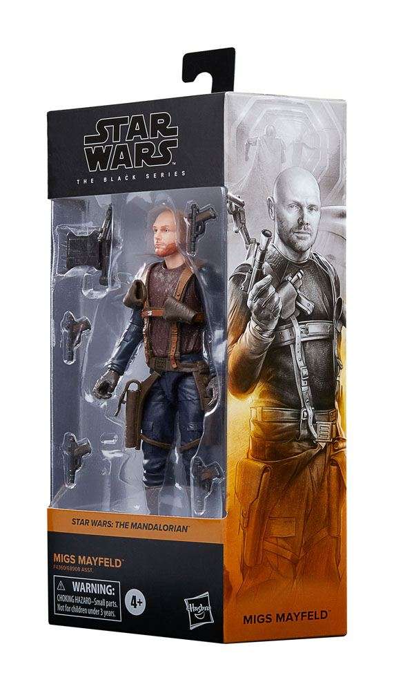 Hasbro Star Wars: The Mandalorian Black Series Action Figure Migs Mayfeld 15 cm by LAB7 Malta, Europe