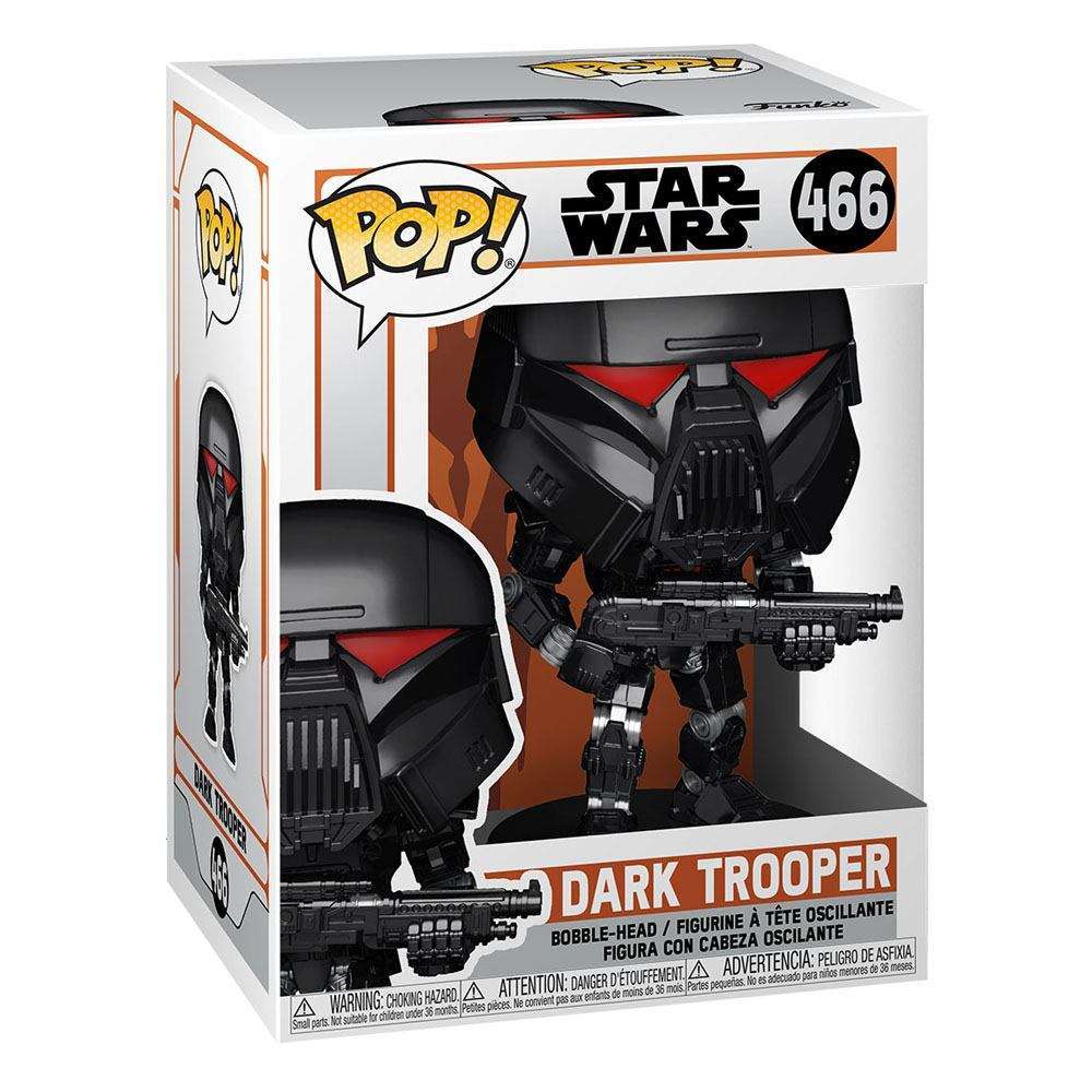 Funko Star Wars: The Mandalorian - Dark Trooper Pop! 466 by LAB7 Malta, Europe