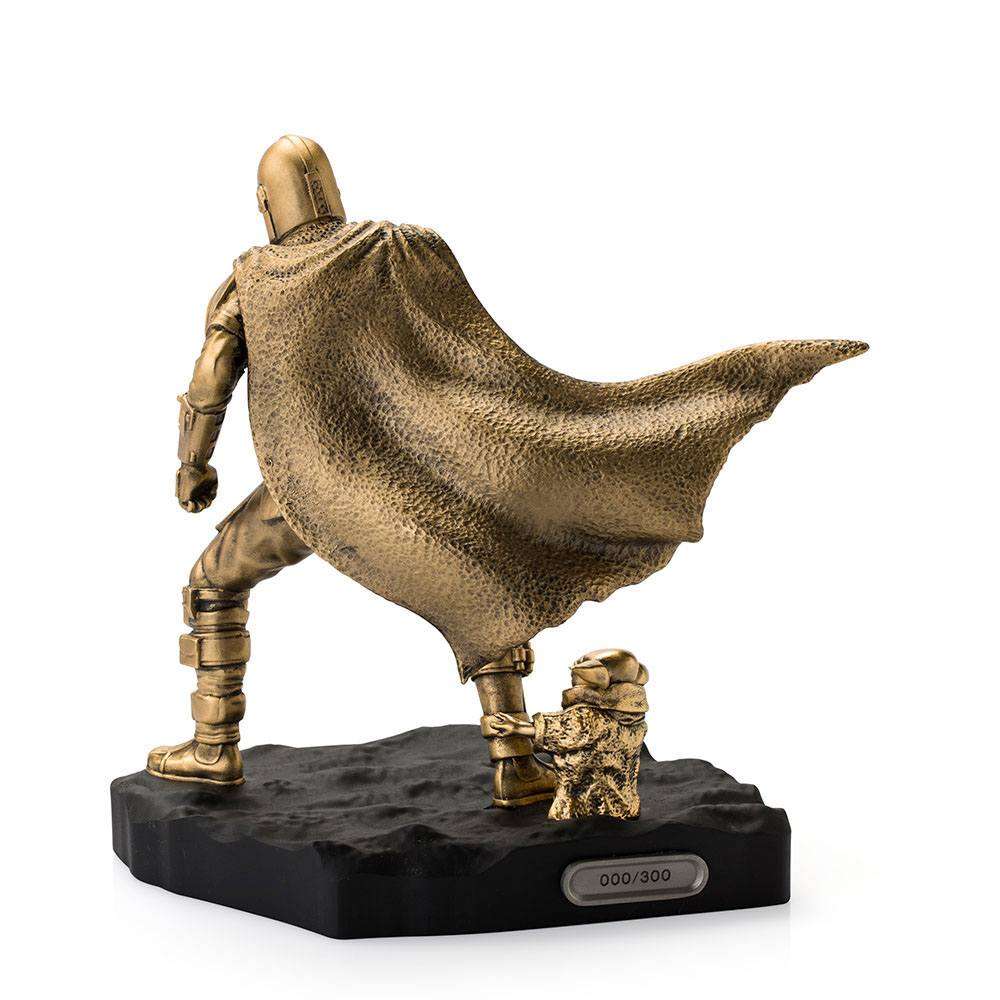 LAB7 Star Wars The Mandalorian Pewter Collectible Statue Mandalorian (Gilt) Limited Edition 20 cm by LAB7 Malta, Europe