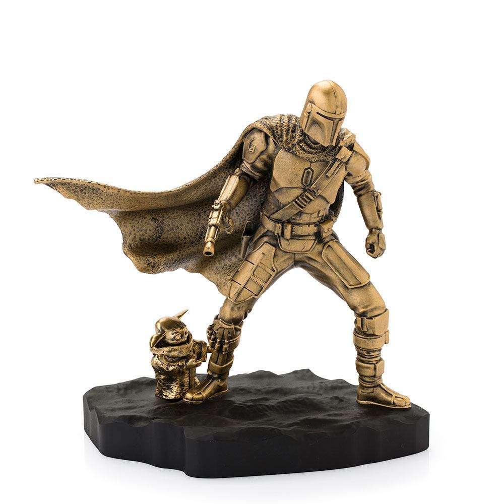 LAB7 Star Wars The Mandalorian Pewter Collectible Statue Mandalorian (Gilt) Limited Edition 20 cm by LAB7 Malta, Europe