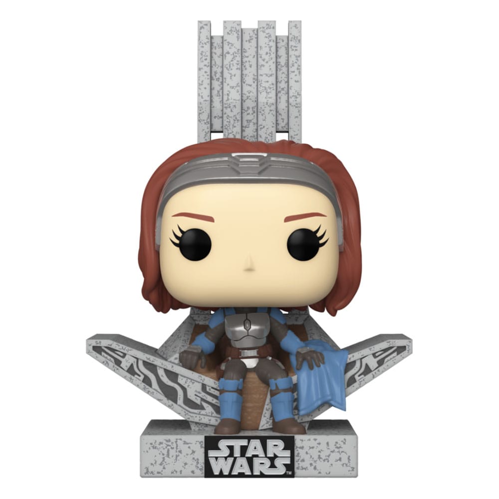 Funko Star Wars: The Mandalorian POP! Deluxe Vinyl Figure Bo Katan w/Throne 9 cm by LAB7 Malta, Europe