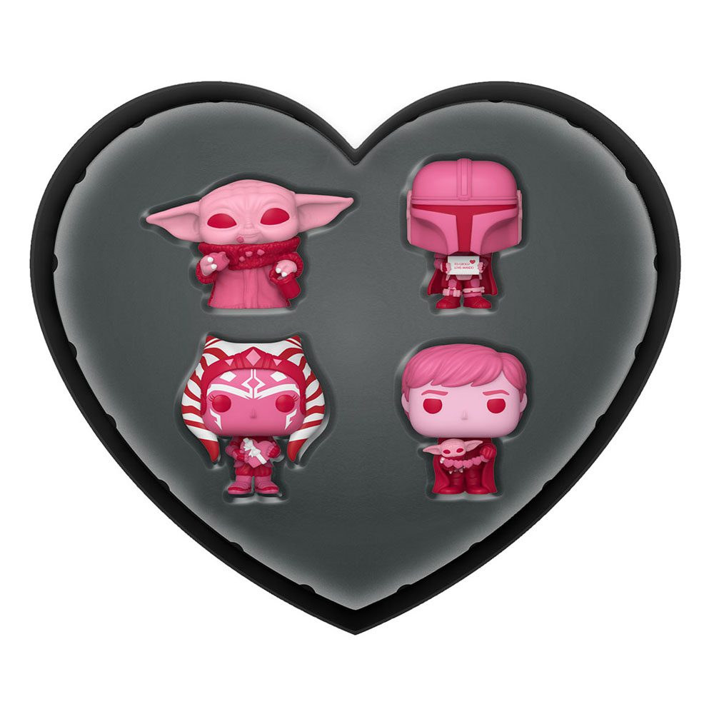 Funko Star Wars Valentines Pocket POP! Vinyl Figure 4 - Pack 4 cm by LAB7 Malta, Europe