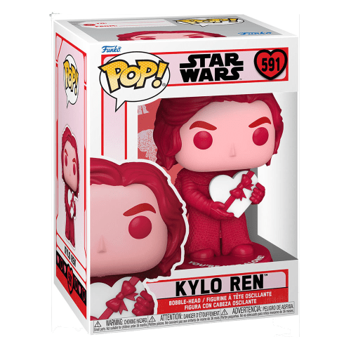 Funko Star Wars Valentines POP! Star Wars Vinyl Figure Kylo Ren 591 by LAB7 Malta, Europe