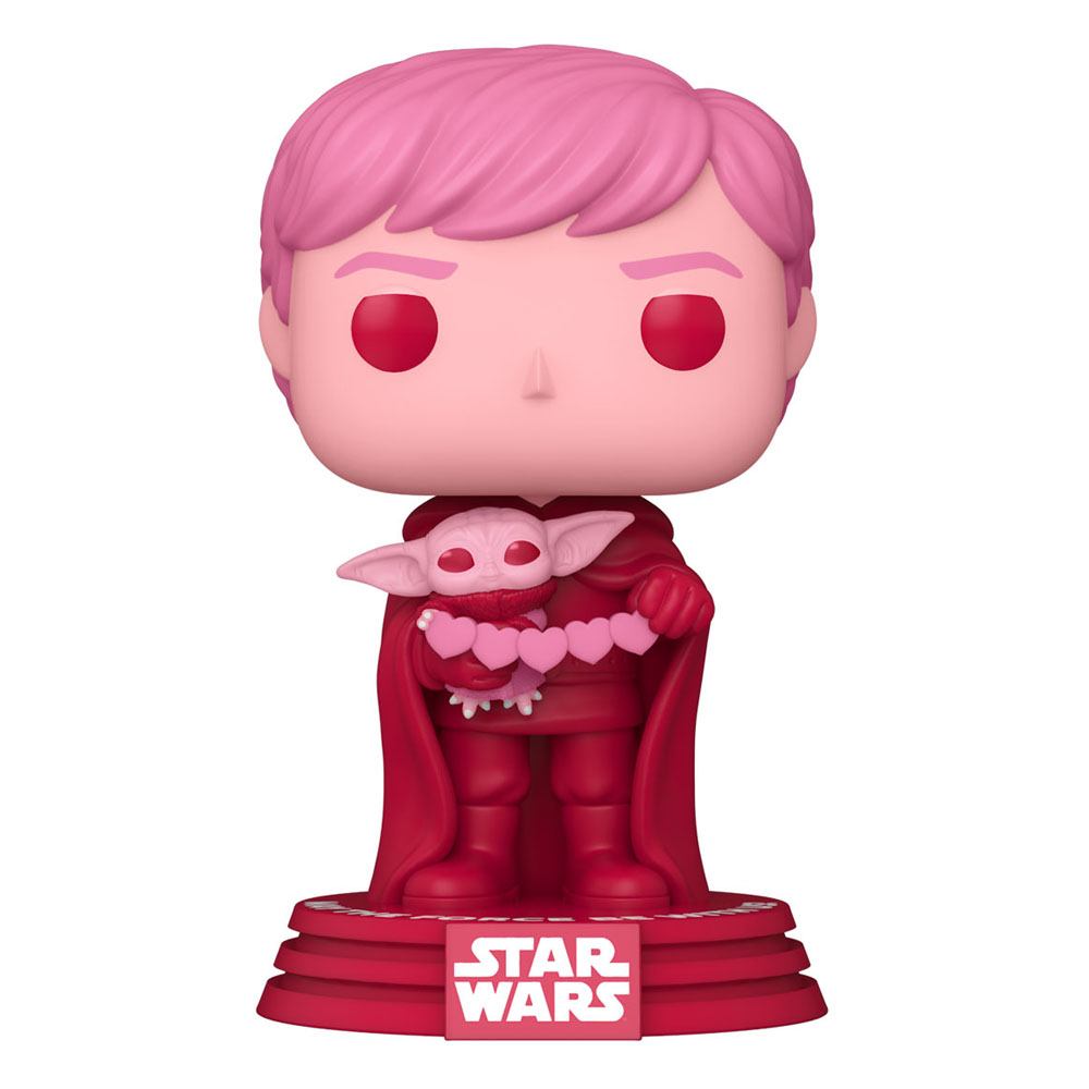 Funko Star Wars Valentines POP! Star Wars Vinyl Figure Luke & Grogu 9 cm by LAB7 Malta, Europe