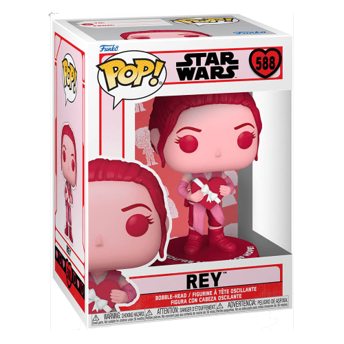 Funko Star Wars Valentines POP! Star Wars Vinyl Figure Rey 588 by LAB7 Malta, Europe