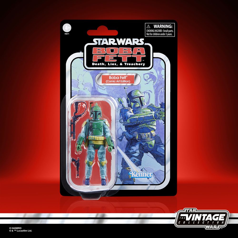 Hasbro Star Wars Vintage Collection Boba Fett (Comic Art Edition) by LAB7 Malta, Europe