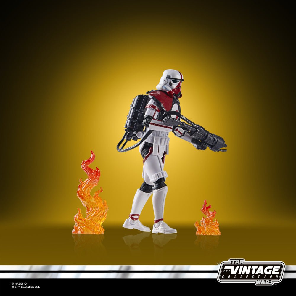 Hasbro Star Wars Vintage Collection Incinerator Trooper & Grogu 9.5cm – Hasbro by LAB7 Malta, Europe