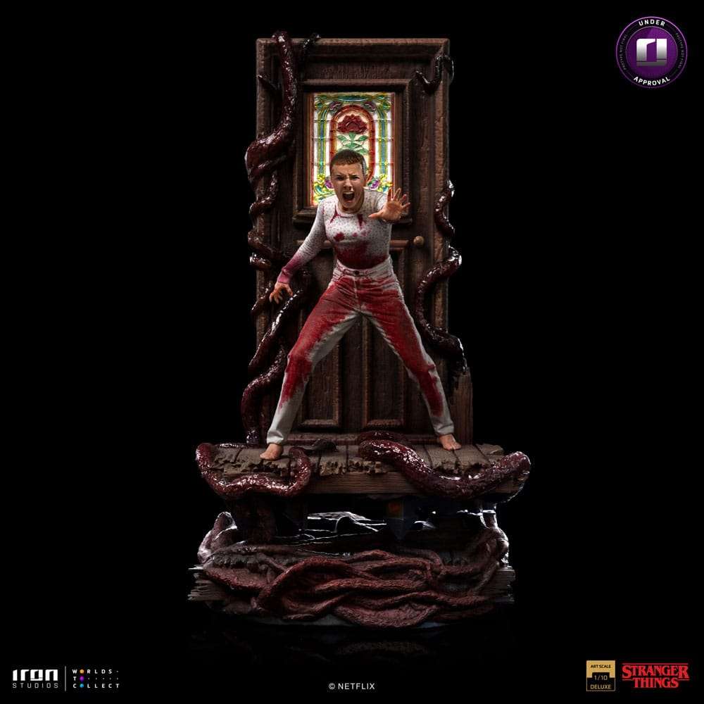 Iron Studios Stranger Things Art Scale Deluxe Statue 1/10 Eleven 30 cm by LAB7 Malta, Europe