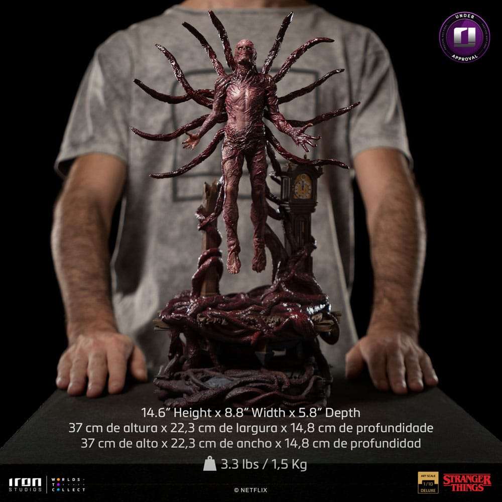 Iron Studios Stranger Things Art Scale Deluxe Statue 1/10 Vecna 37 cm by LAB7 Malta, Europe