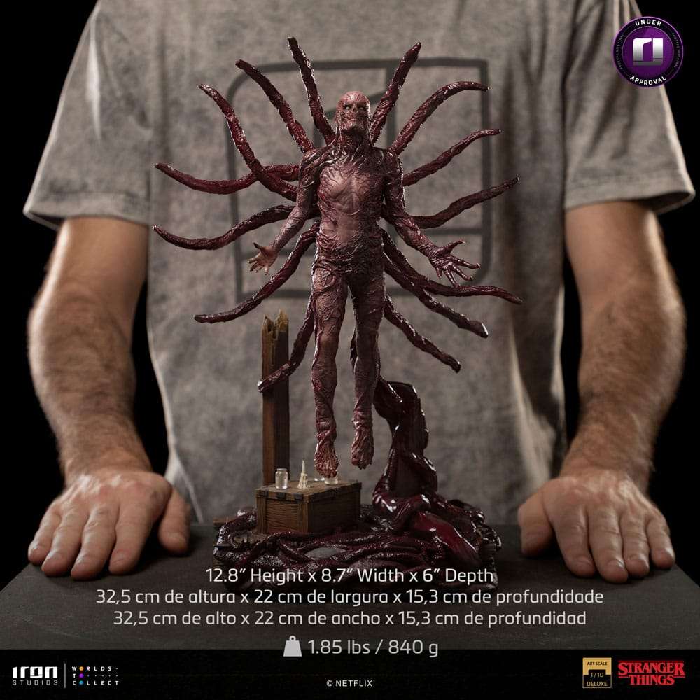 Iron Studios Stranger Things Art Scale Statue 1/10 Vecna 33 cm by LAB7 Malta, Europe