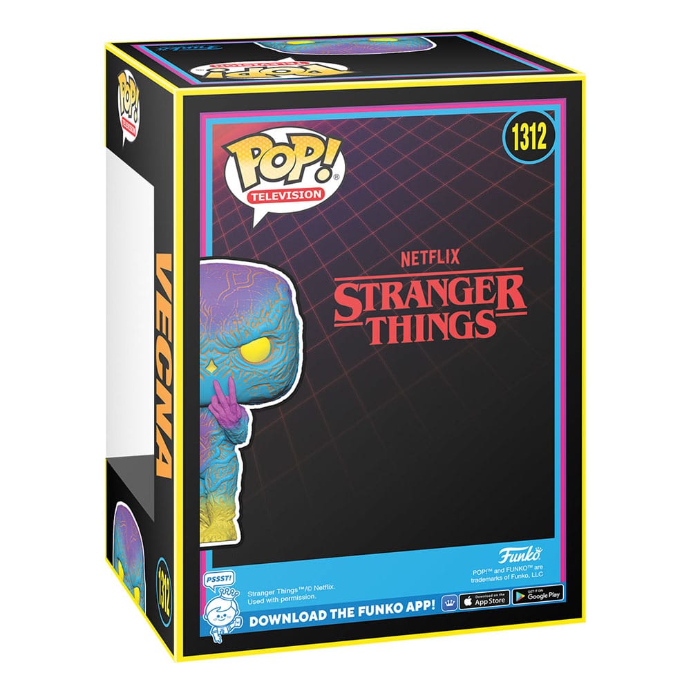 Funko Stranger Things POP! TV Vinyl Figures Vecna (BLKLT) 9 cm by LAB7 Malta, Europe