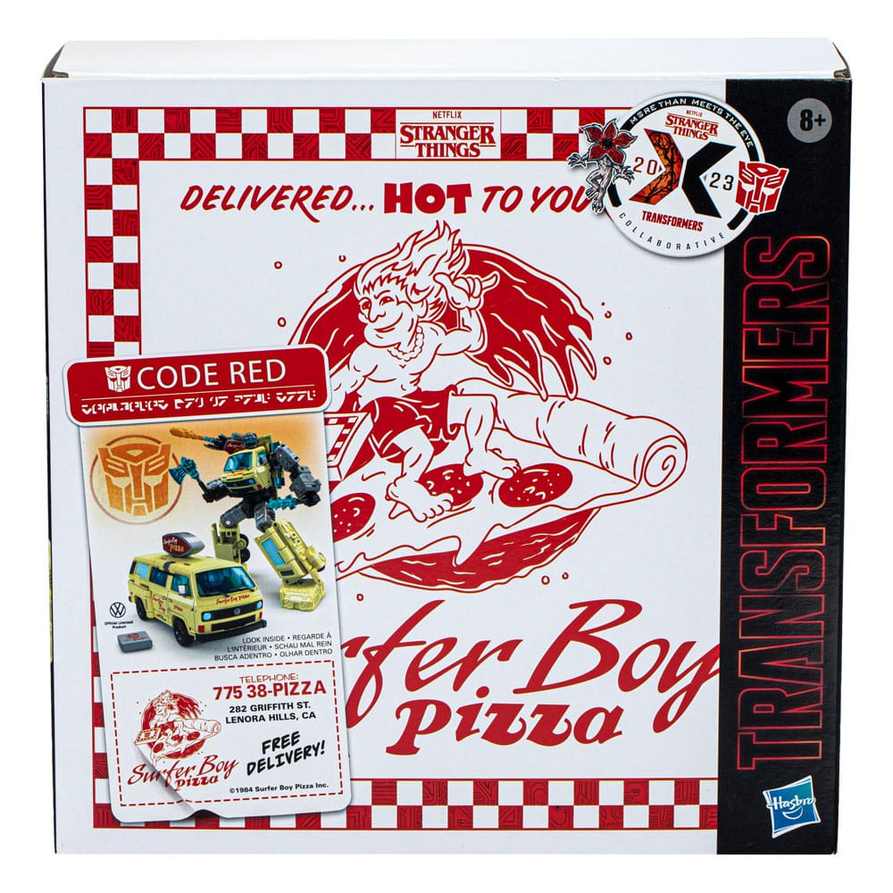 Hasbro Stranger Things x Transformers: Code Red Action Figure by LAB7 Malta, Europe