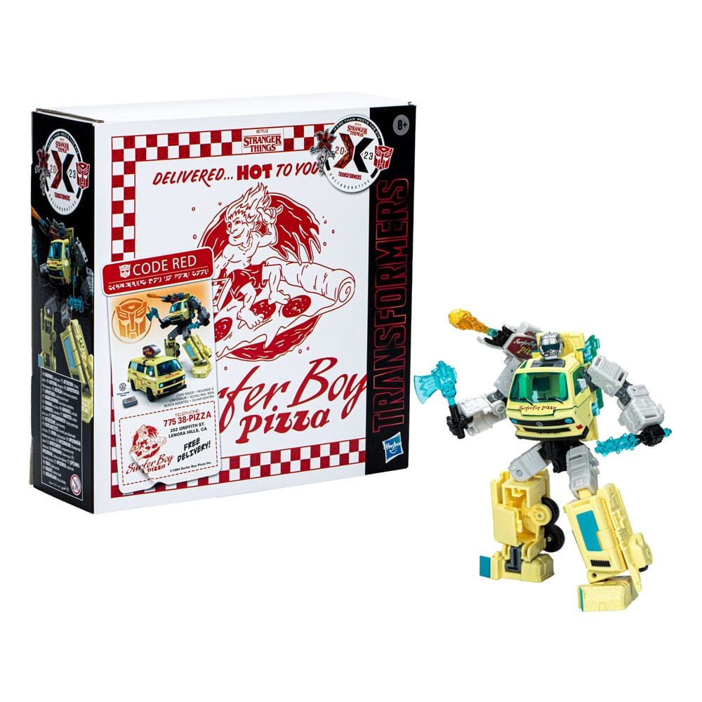 Hasbro Stranger Things x Transformers: Code Red Action Figure by LAB7 Malta, Europe