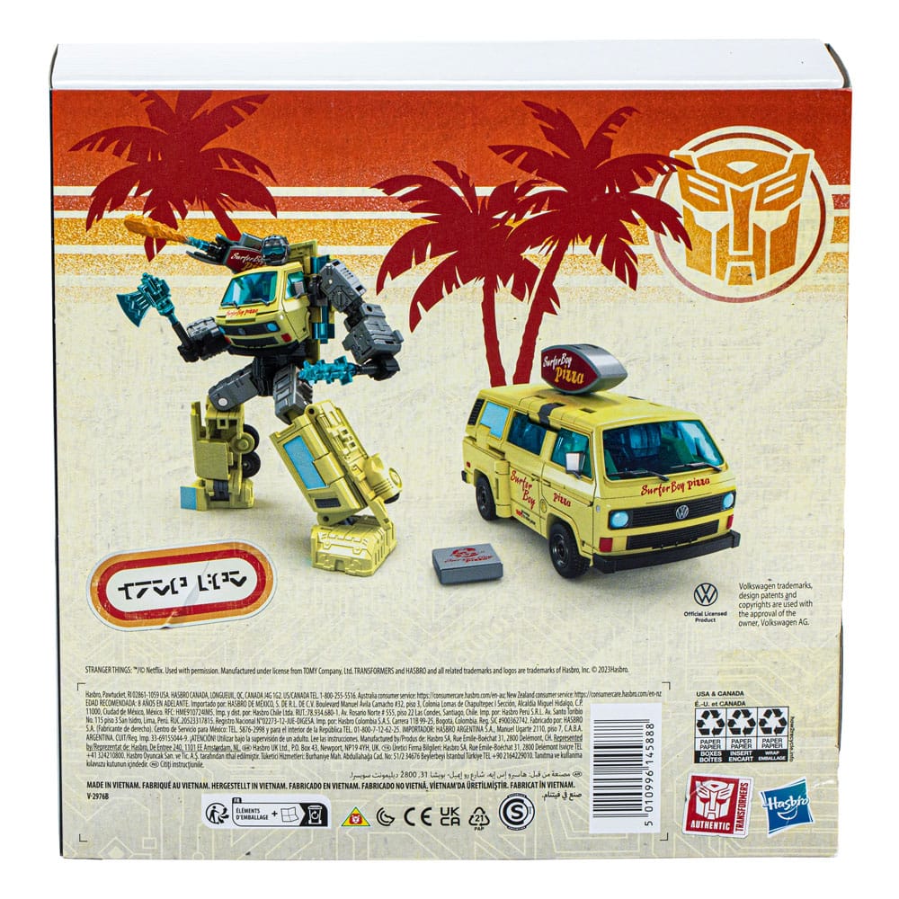 Hasbro Stranger Things x Transformers: Code Red Action Figure by LAB7 Malta, Europe