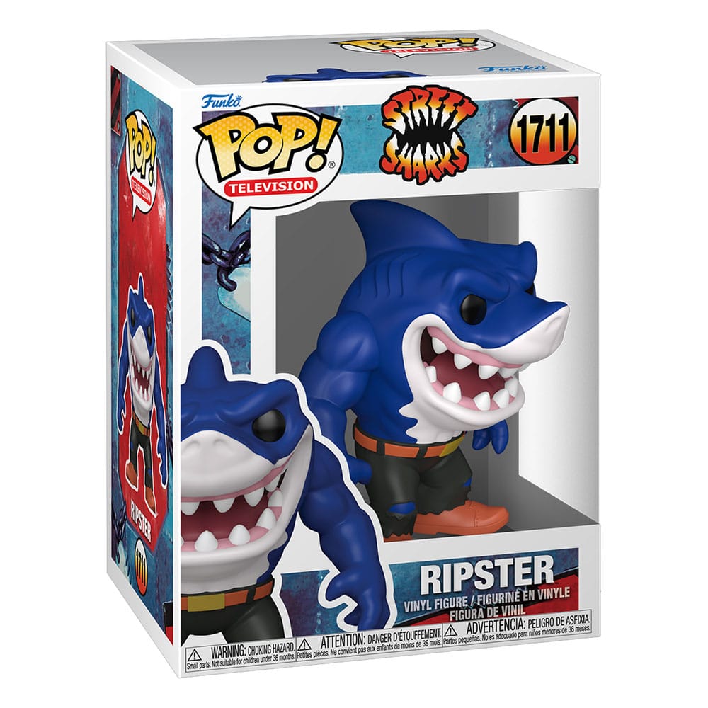 Funko Street Sharks POP! Ripster Vinyl Figure by LAB7 Malta, Europe