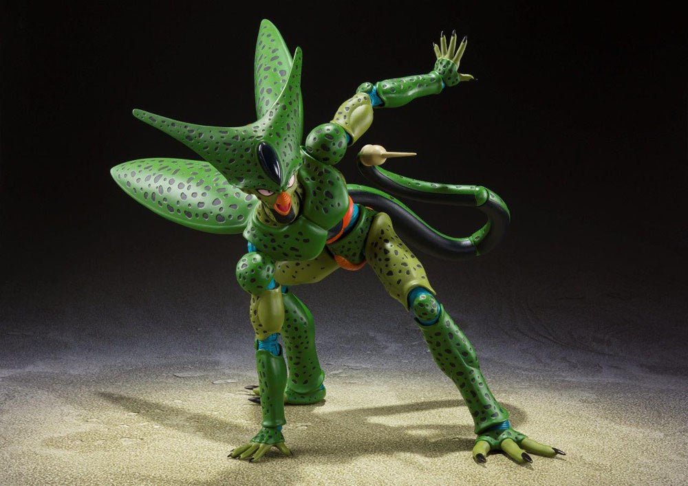 Tamashii Nations Dragon Ball Z Cell First Form S.H.Figuarts Figure by LAB7 Malta, Europe